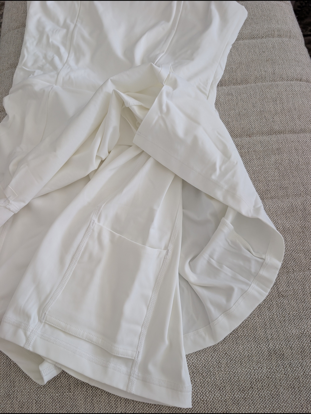 Travis Mathew Moveknit Sleeveless Dress White | Size S NWT - Picture 12 of 16